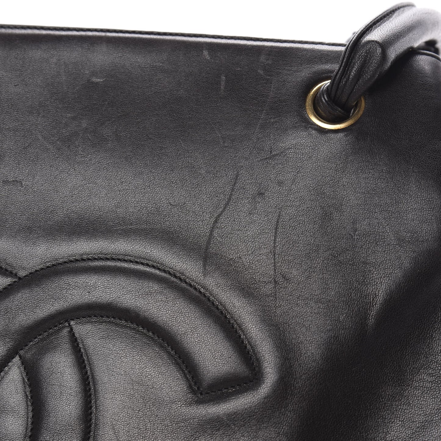 Lambskin CC Tote Black