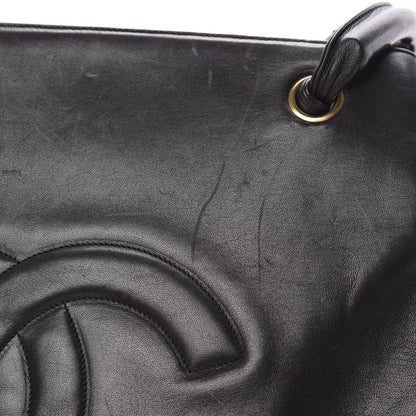 Chanel Lambskin CC Tote Black 16 of 18