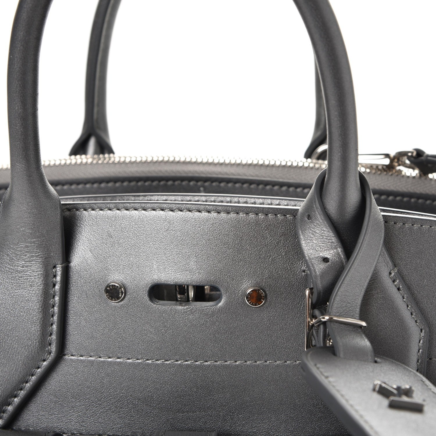 Louis Vuitton Taurillon City Steamer Pockets PM Silver 12 of 12