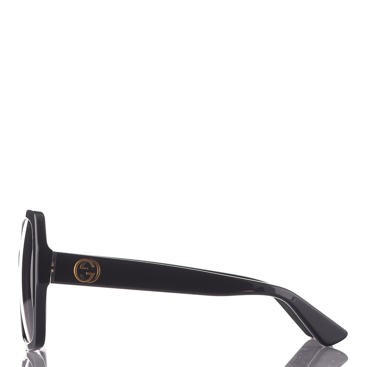 Gucci Acetate Square Frame GG0096S Sunglasses Black 3 of 8