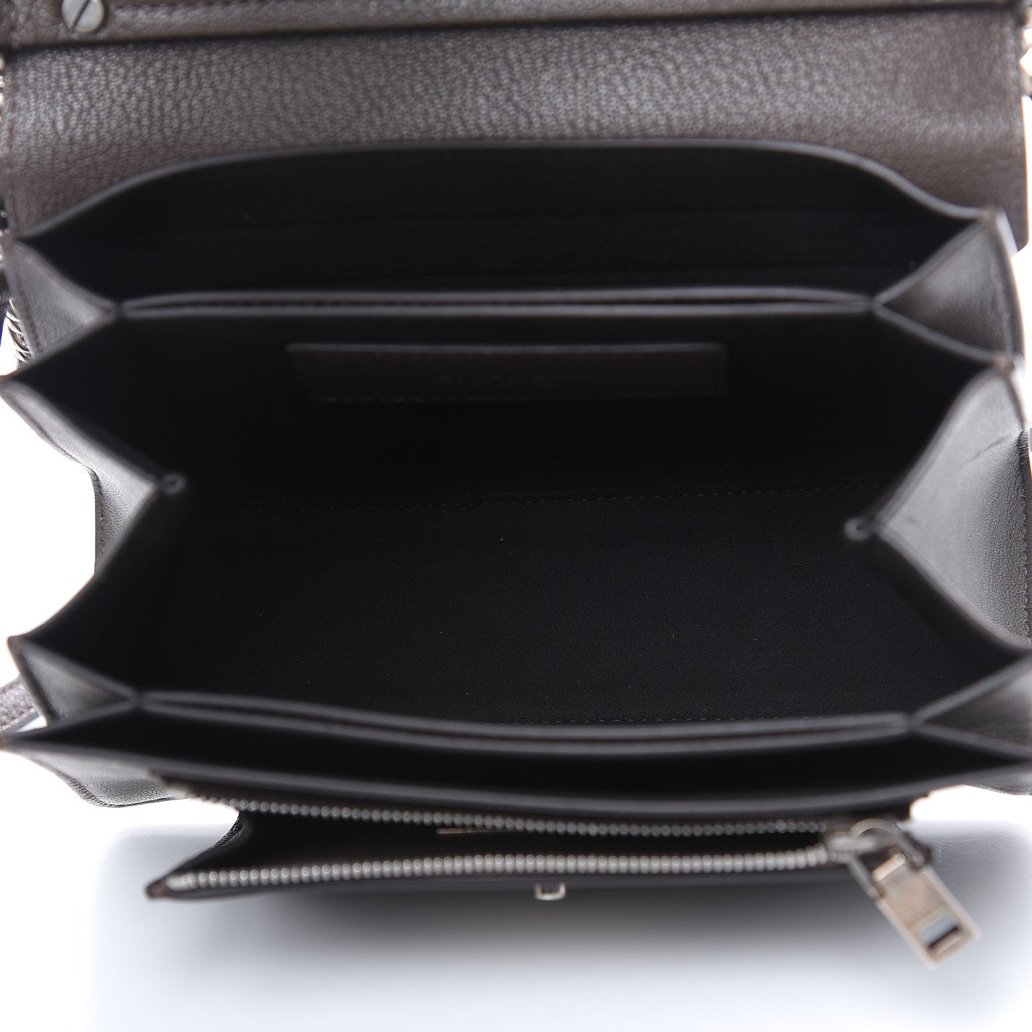 Givenchy Goatskin Small GV3 Shoulder Bag Heather Grey 5 of 9