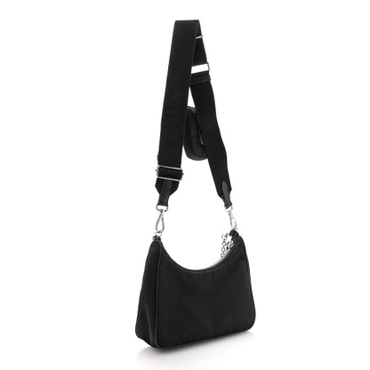 Prada Nylon Re-Edition 2005 Shoulder Bag Black 3 of 10