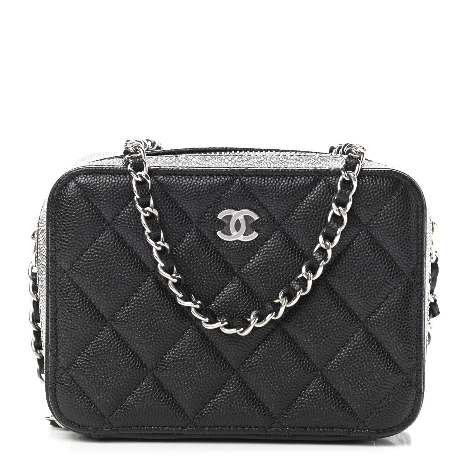 Chanel Caviar Quilted Camera Bag Black 1 of 8