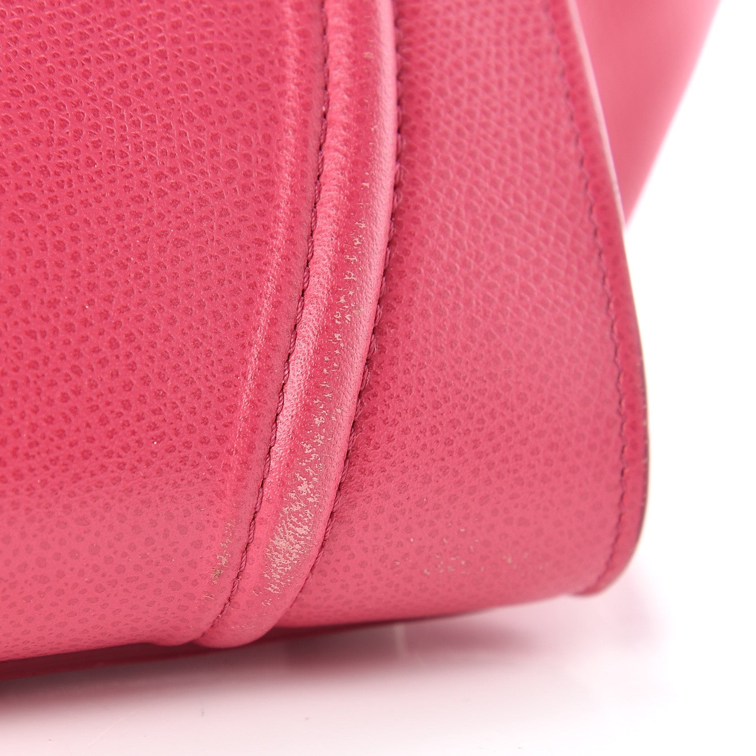 Celine Supple Calfskin Medium Phantom Luggage Fuchsia 17 of 19