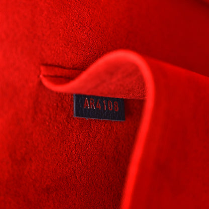Louis Vuitton Calfskin Lockmeto Marine Rouge 7 of 10