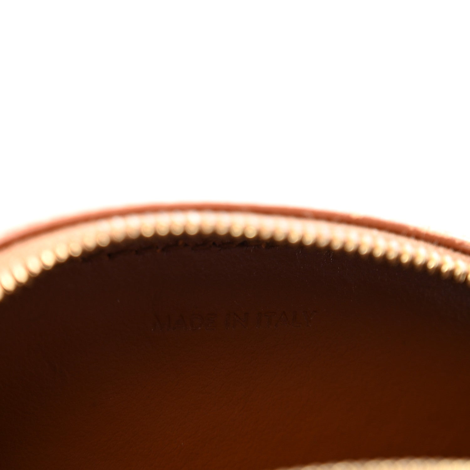 Celine Smooth Calfskin Cuir Triomphe Oval Bag Tan 7 of 13