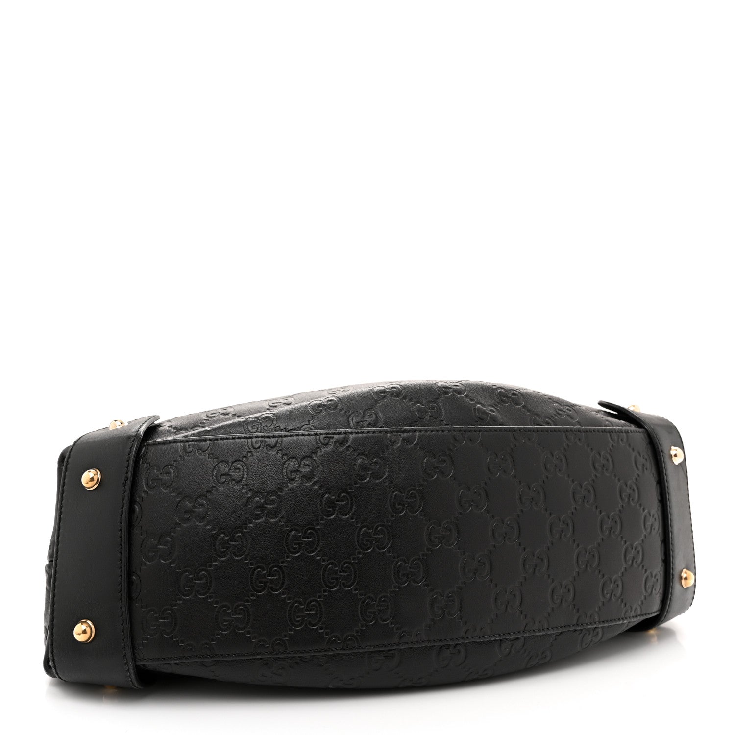 Gucci Guccissima Small Pelham Shoulder Bag Black 4 of 15