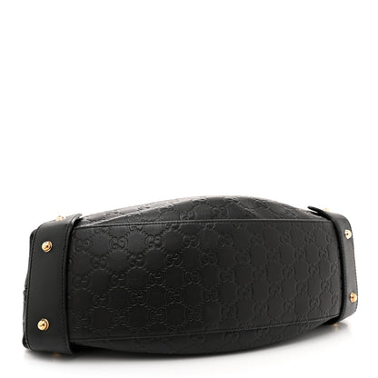 Gucci Guccissima Small Pelham Shoulder Bag Black 4 of 15