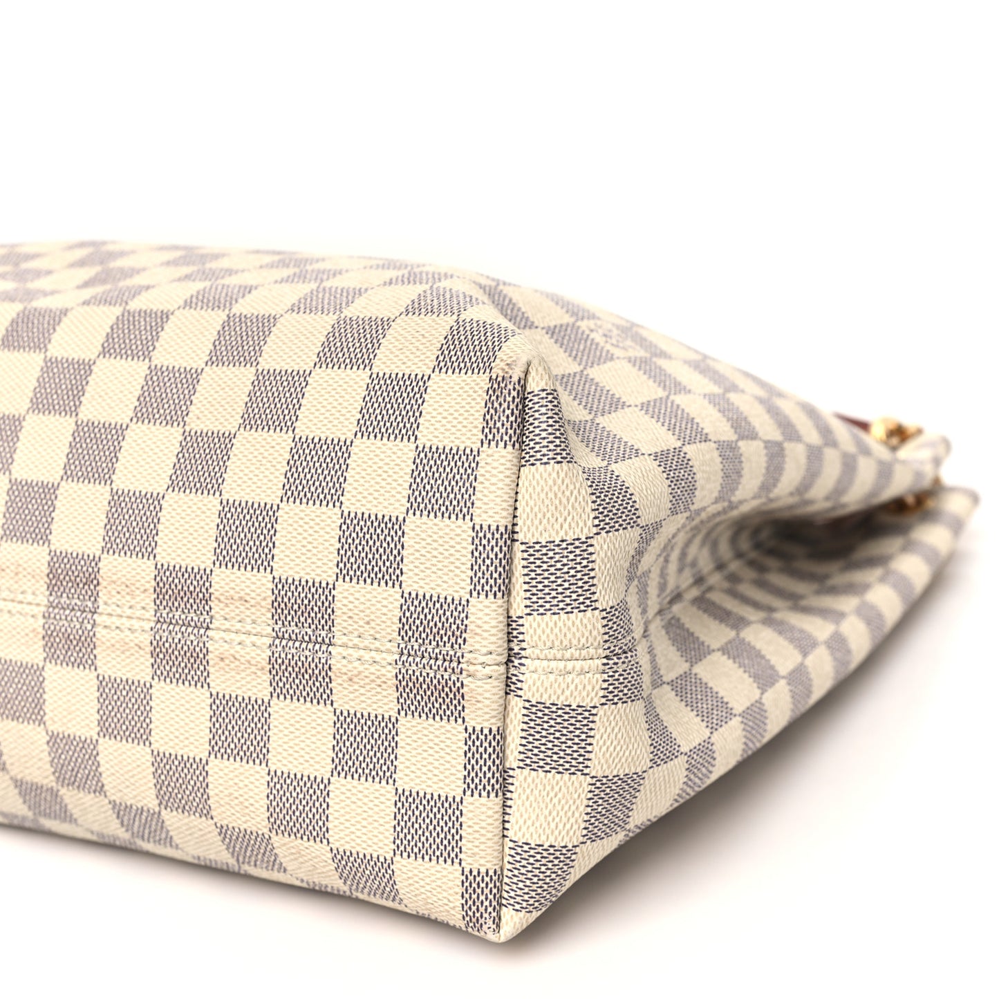 Damier Azur Graceful MM Rose Ballerine