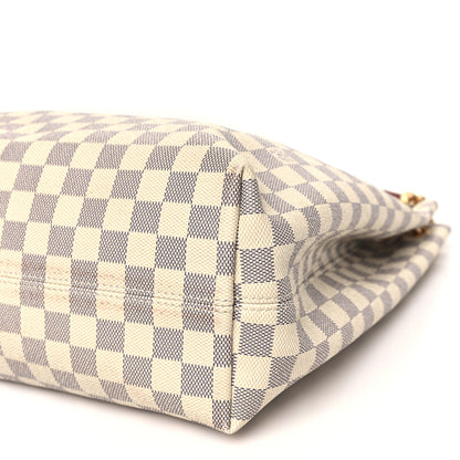 Louis Vuitton Damier Azur Graceful MM Rose Ballerine 9 of 10