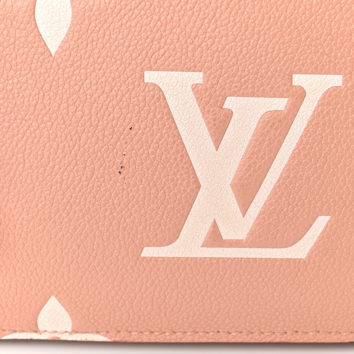 Louis Vuitton Empreinte Monogram Giant Pochette Metis Rose Trianon Cream 11 of 11
