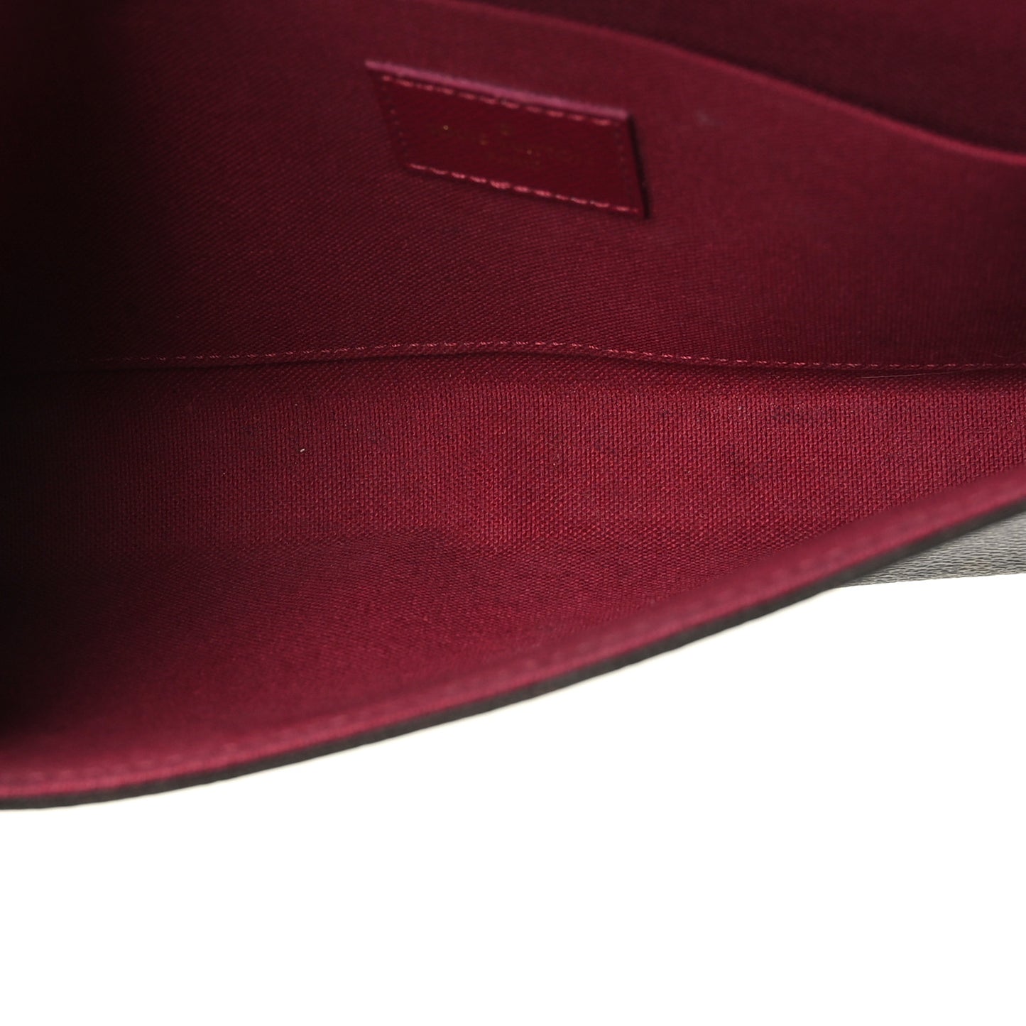 Monogram Pochette Felicie Chain Wallet Fuchsia