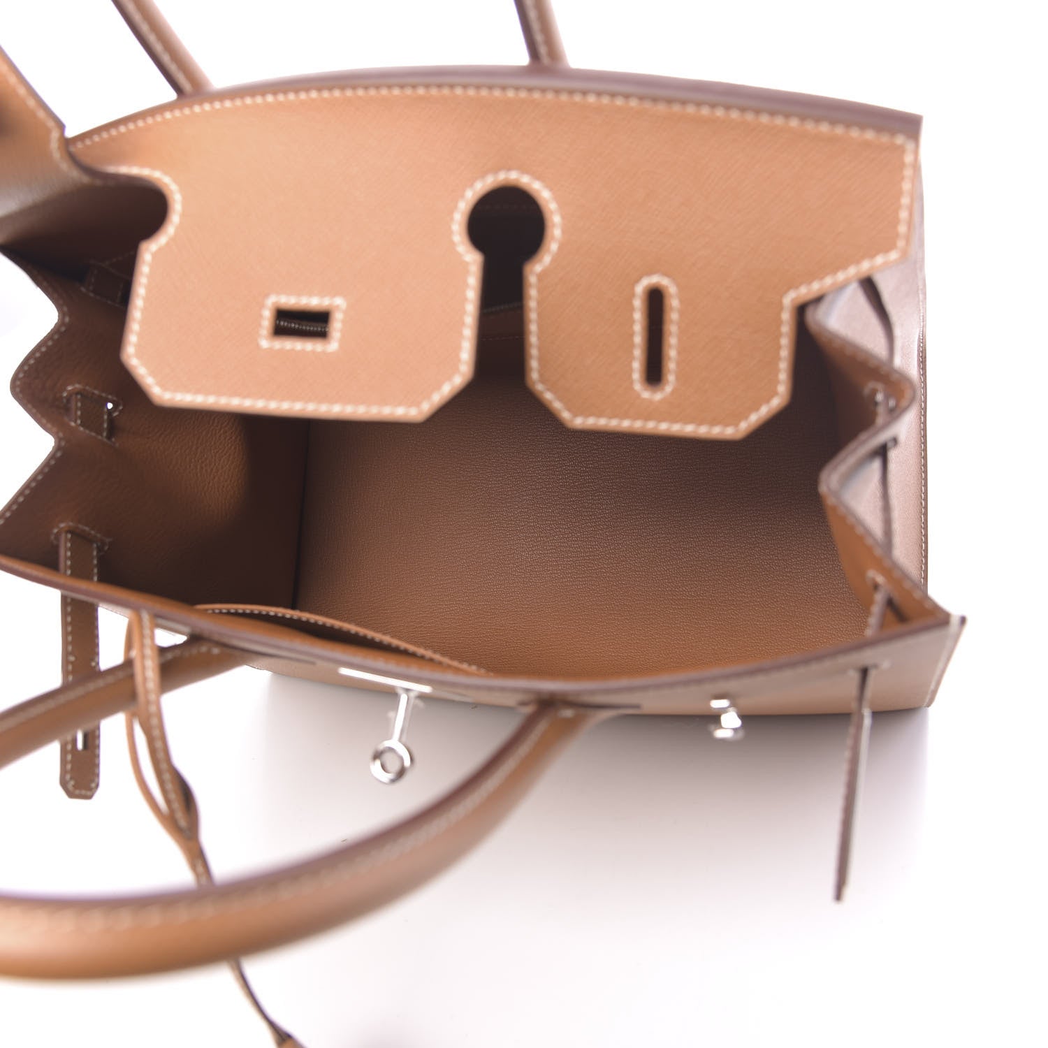 Hermes Madame Calfskin Birkin Sellier 30 Gold 5 of 11