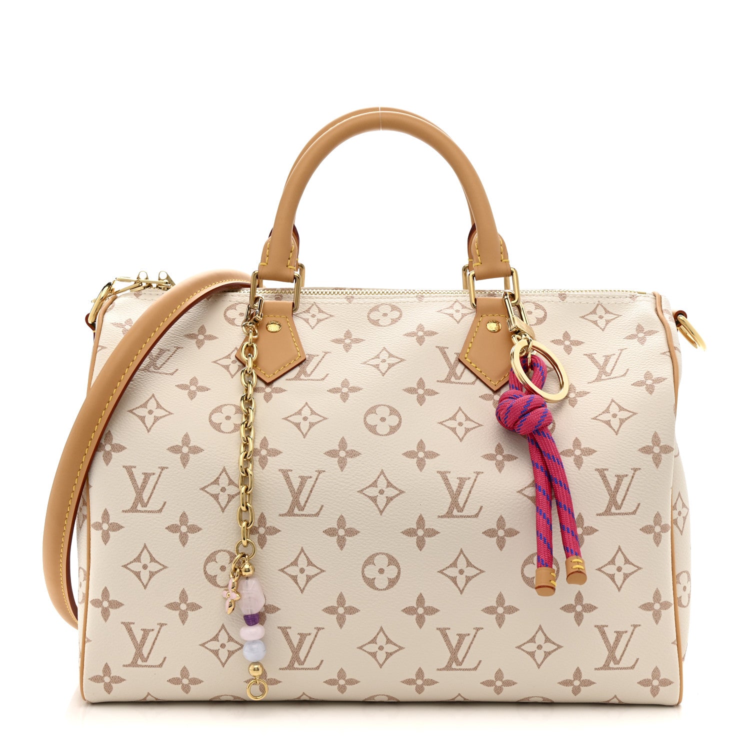 Louis Vuitton Monogram Dune Lucky Speedy Soft 30 Pink 1 of 10