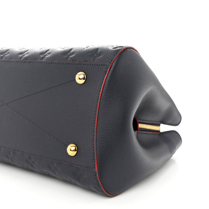 Louis Vuitton Empreinte Montaigne GM Marine Rouge 10 of 10