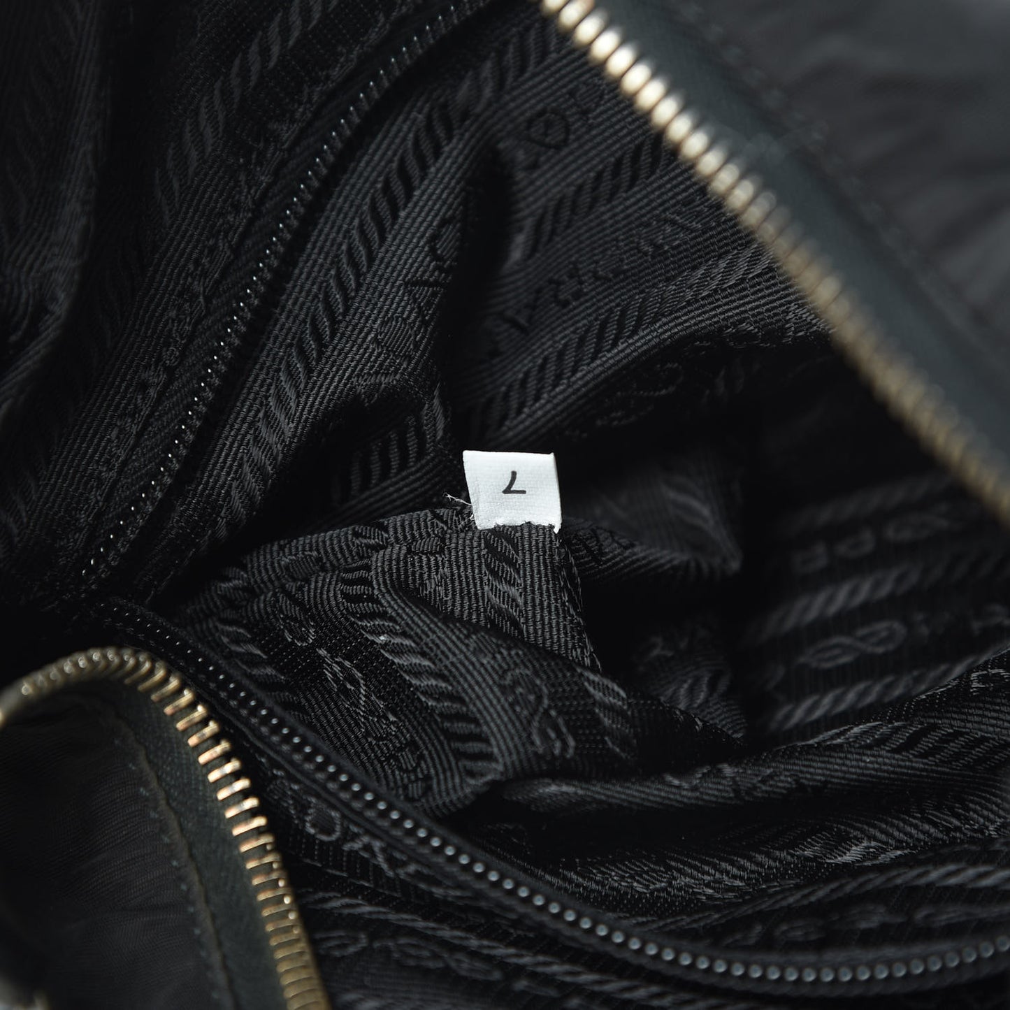 Tessuto Nylon Vitello Hobo Black