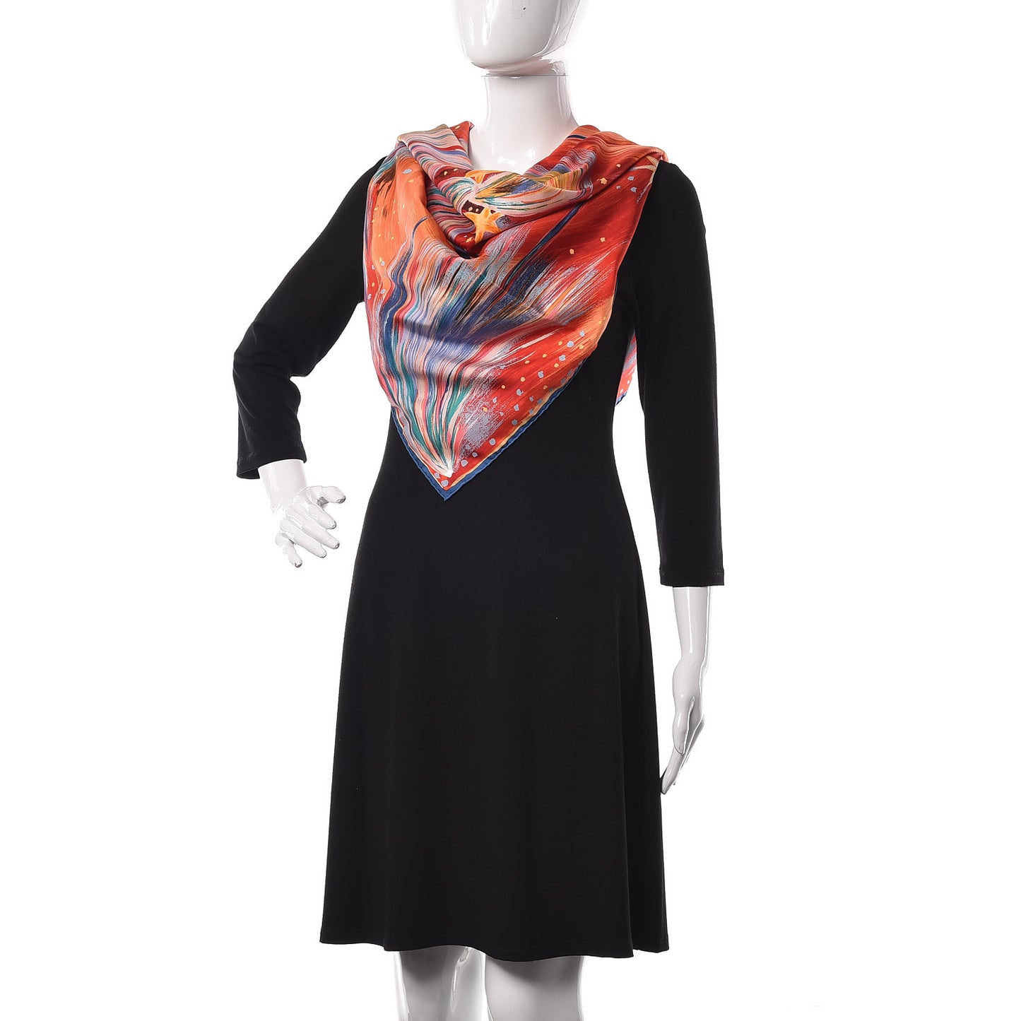 Silk Feux Du Ciel Scarf 90