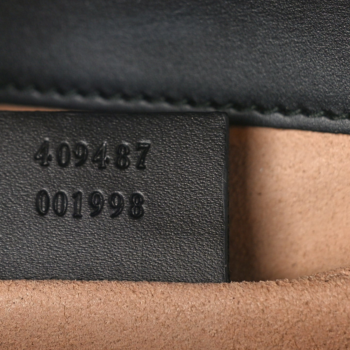 Guccissima Small Padlock Shoulder Bag Black