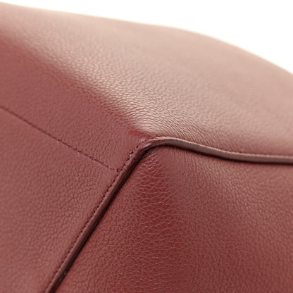Celine Soft Grained Calfskin Sangle Bucket Bag Red 9 of 15