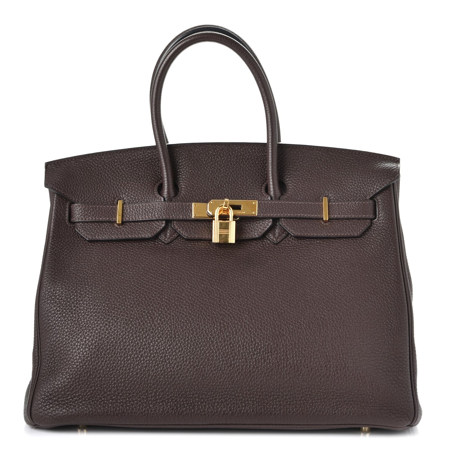 Togo Birkin 35 Chocolate