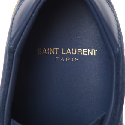 Saint Laurent Suede Womens Court Classic Sneakers 37.5 Denim 8 of 21