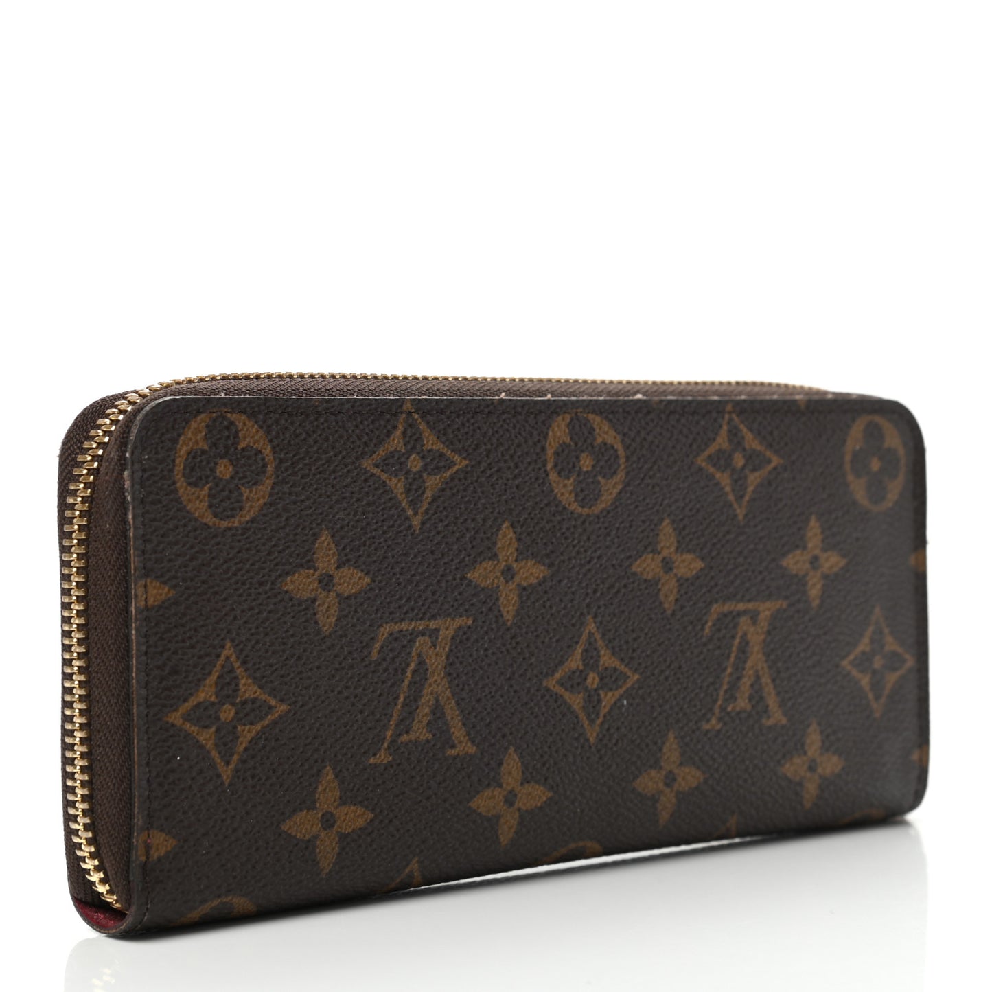 Monogram Clemence Wallet Fuchsia