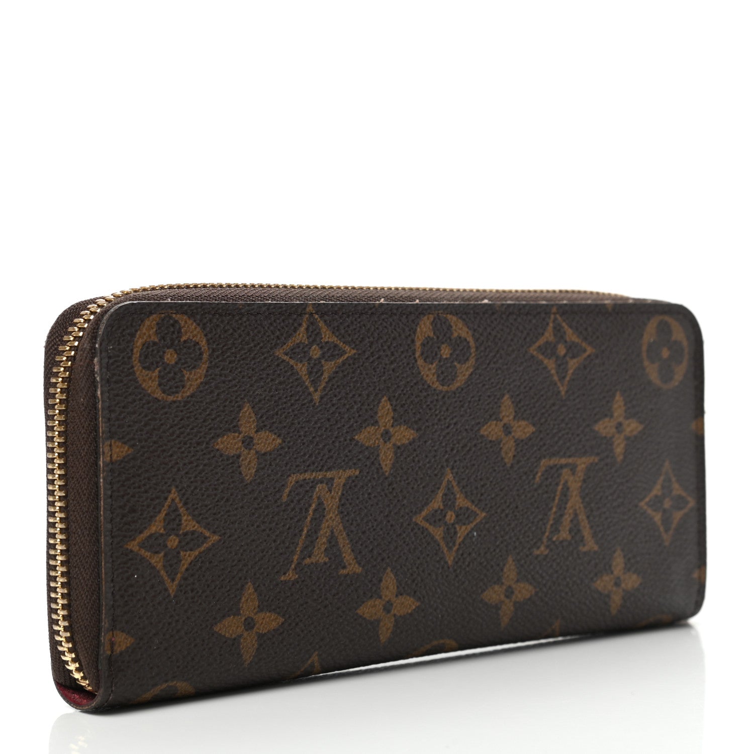 Louis Vuitton Monogram Clemence Wallet Fuchsia 3 of 9