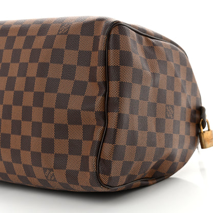Louis Vuitton Damier Ebene Speedy 30 10 of 11