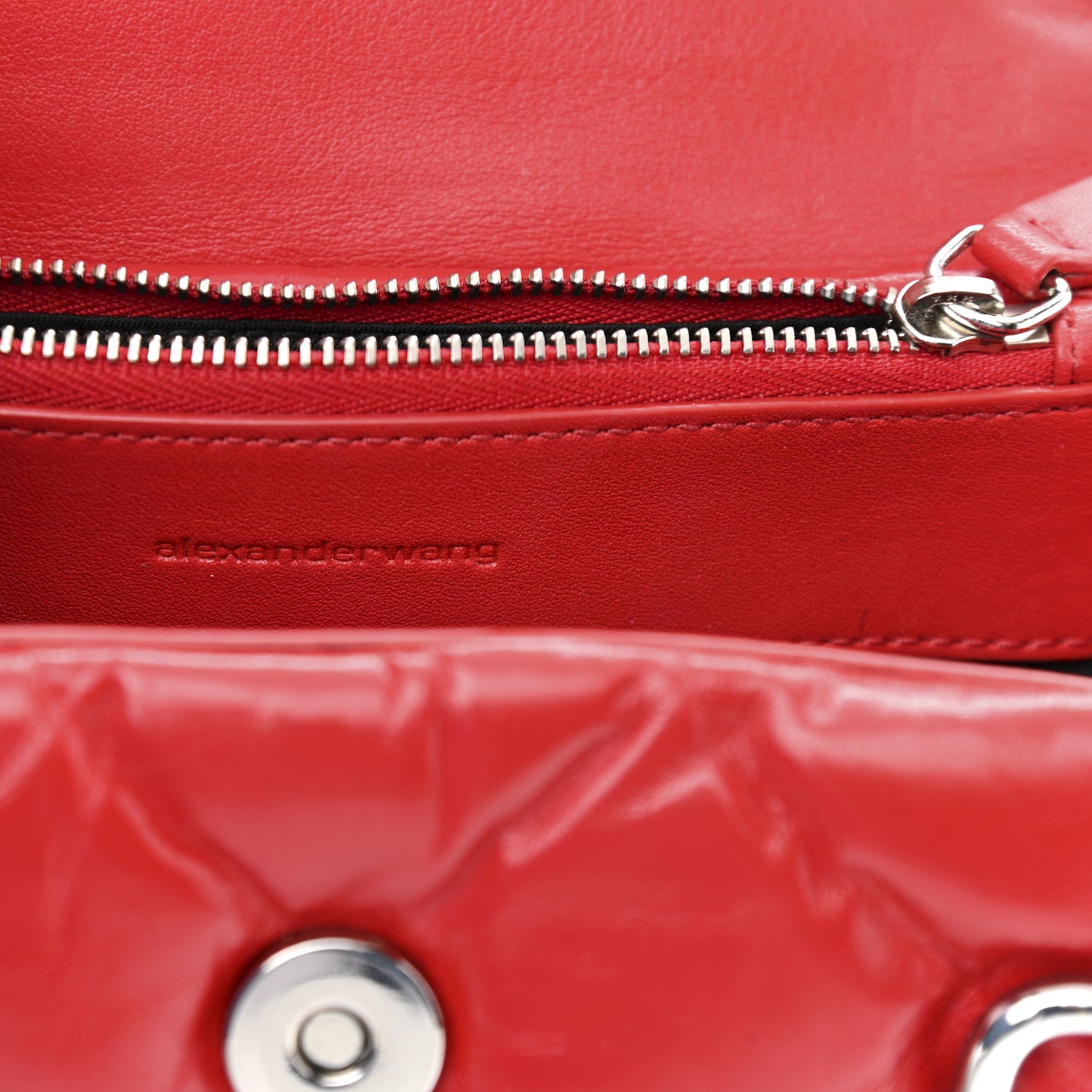 Calfskin Quilted Halo Xbody Bag Red