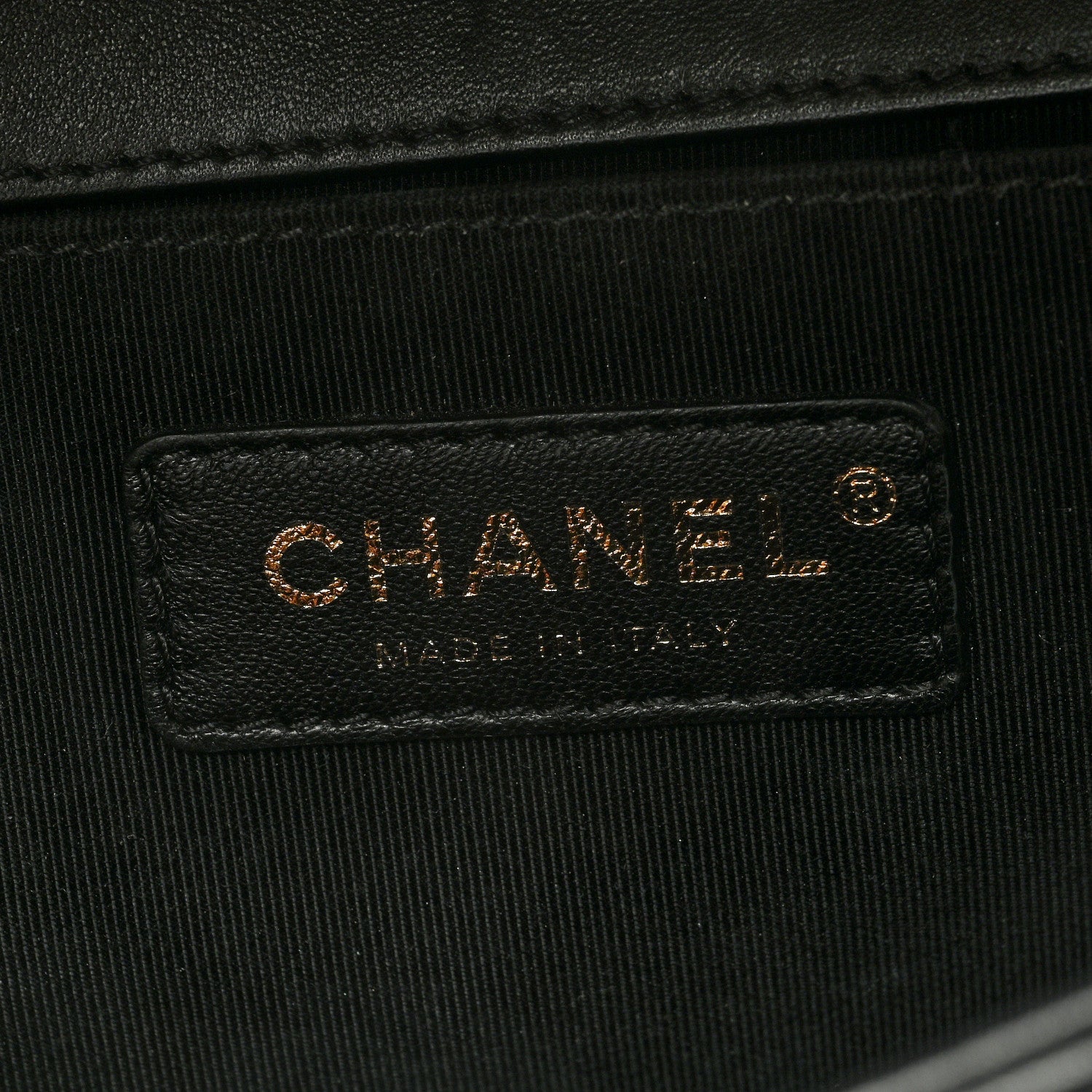 Chanel Lambskin Quilted Medium Boy Flap Black 6 of 9