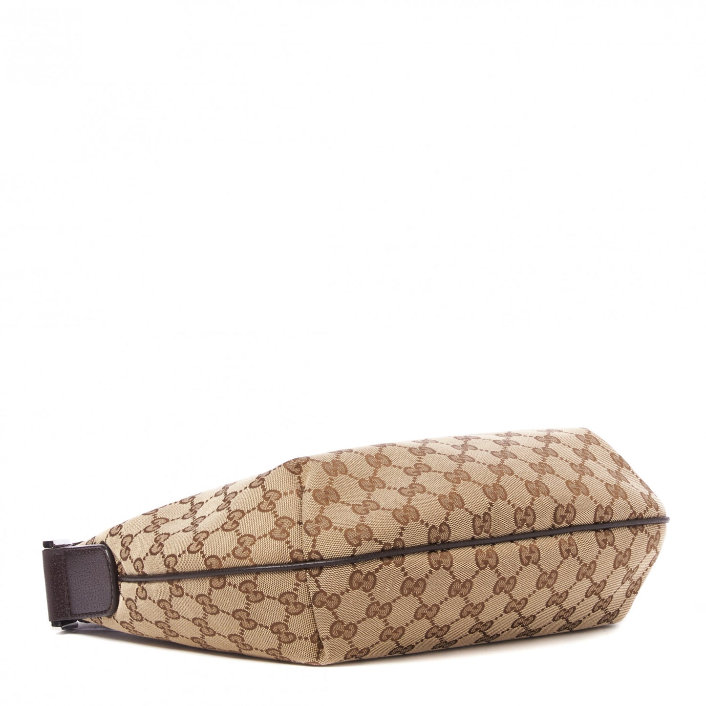 Monogram Medium Half Moon Hobo Dark Brown