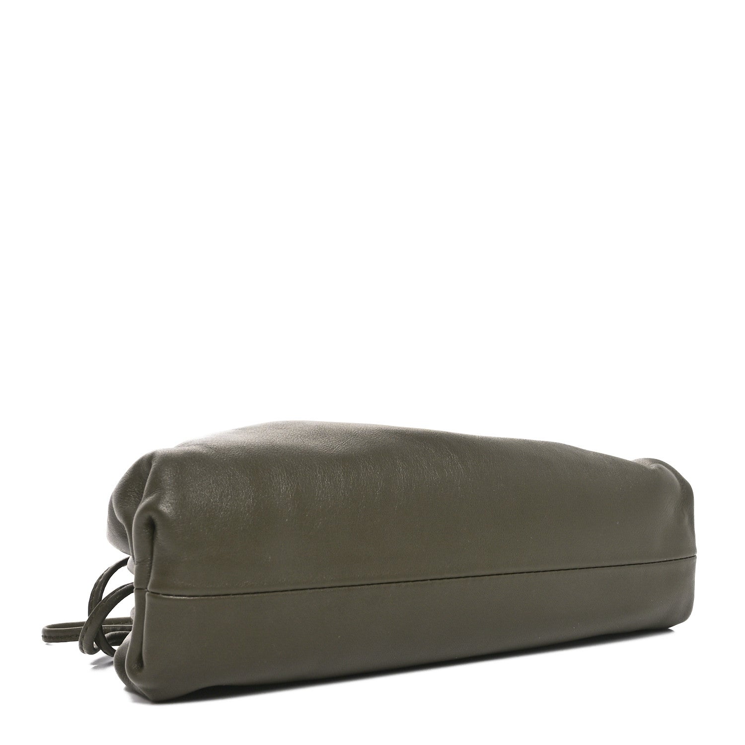 Bottega Veneta Butter Calfskin The Mini Pouch Kaki Fondente 4 of 11