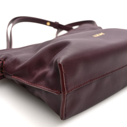 Loewe Calfskin Mini Flamenco Knot Clutch Dark Burgundy 8 of 9