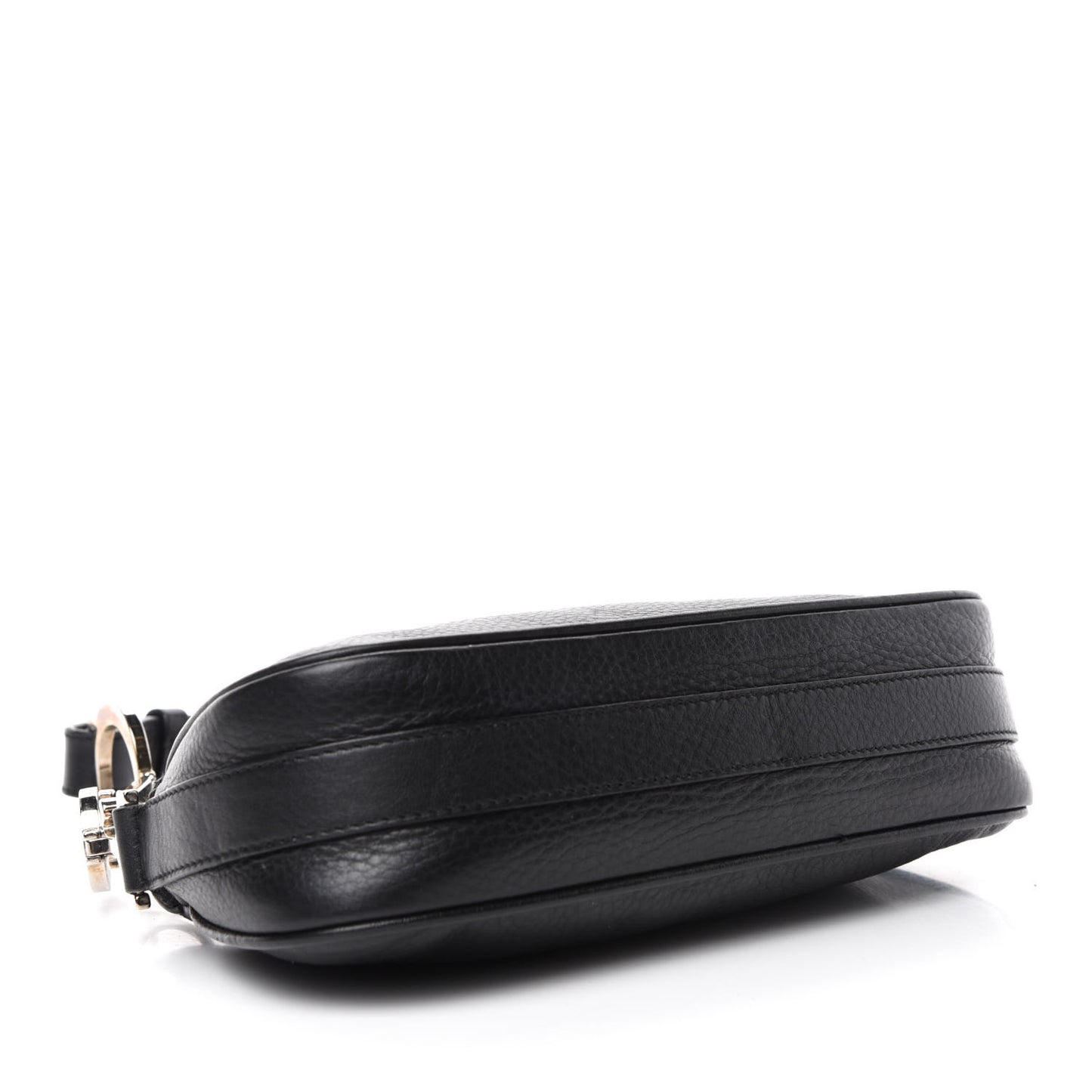 Calfskin Shoulder Bag Black