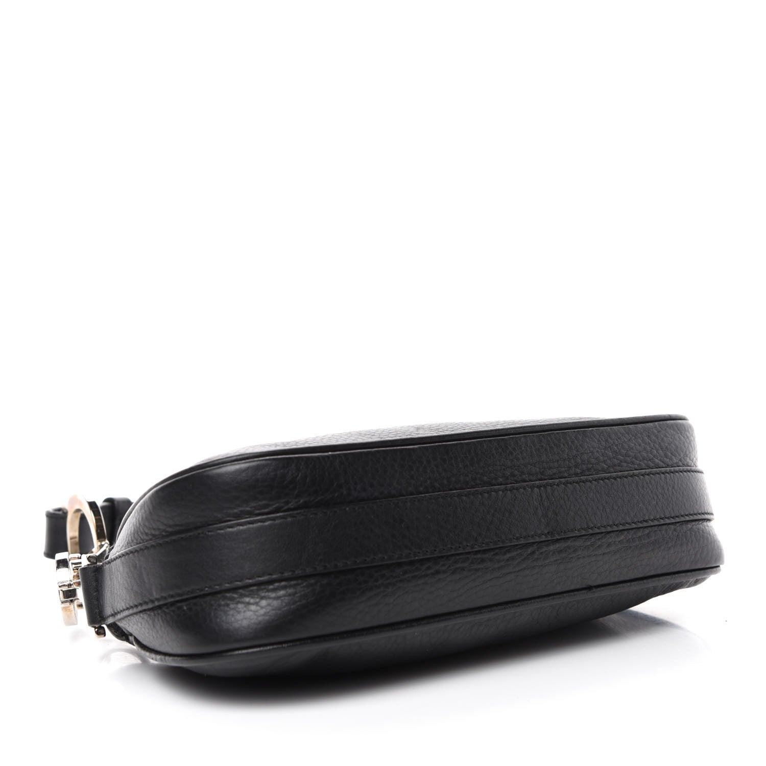 Christian Dior Calfskin Shoulder Bag Black 4 of 10