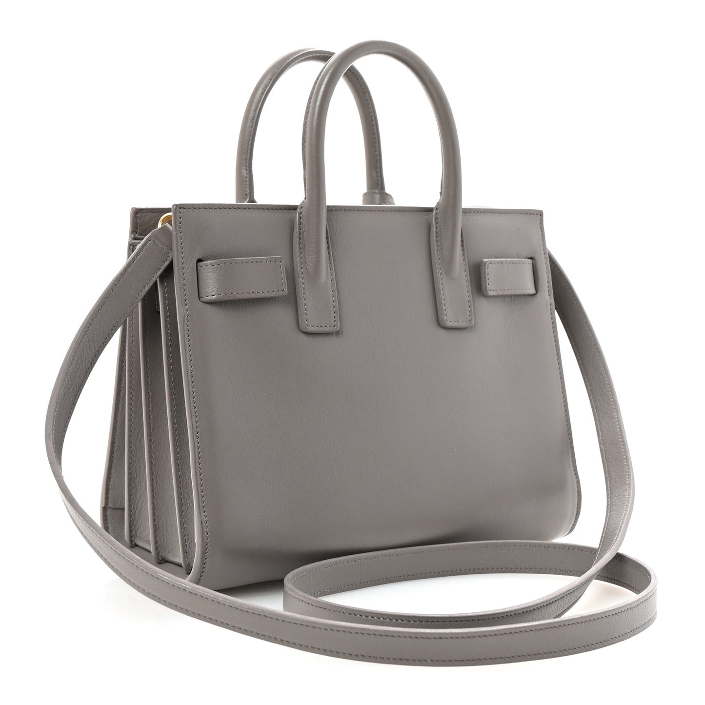 Calfskin Nano Sac De Jour Fog