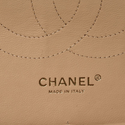 Chanel Caviar Quilted Jumbo Double Flap Beige Clair 6 of 10