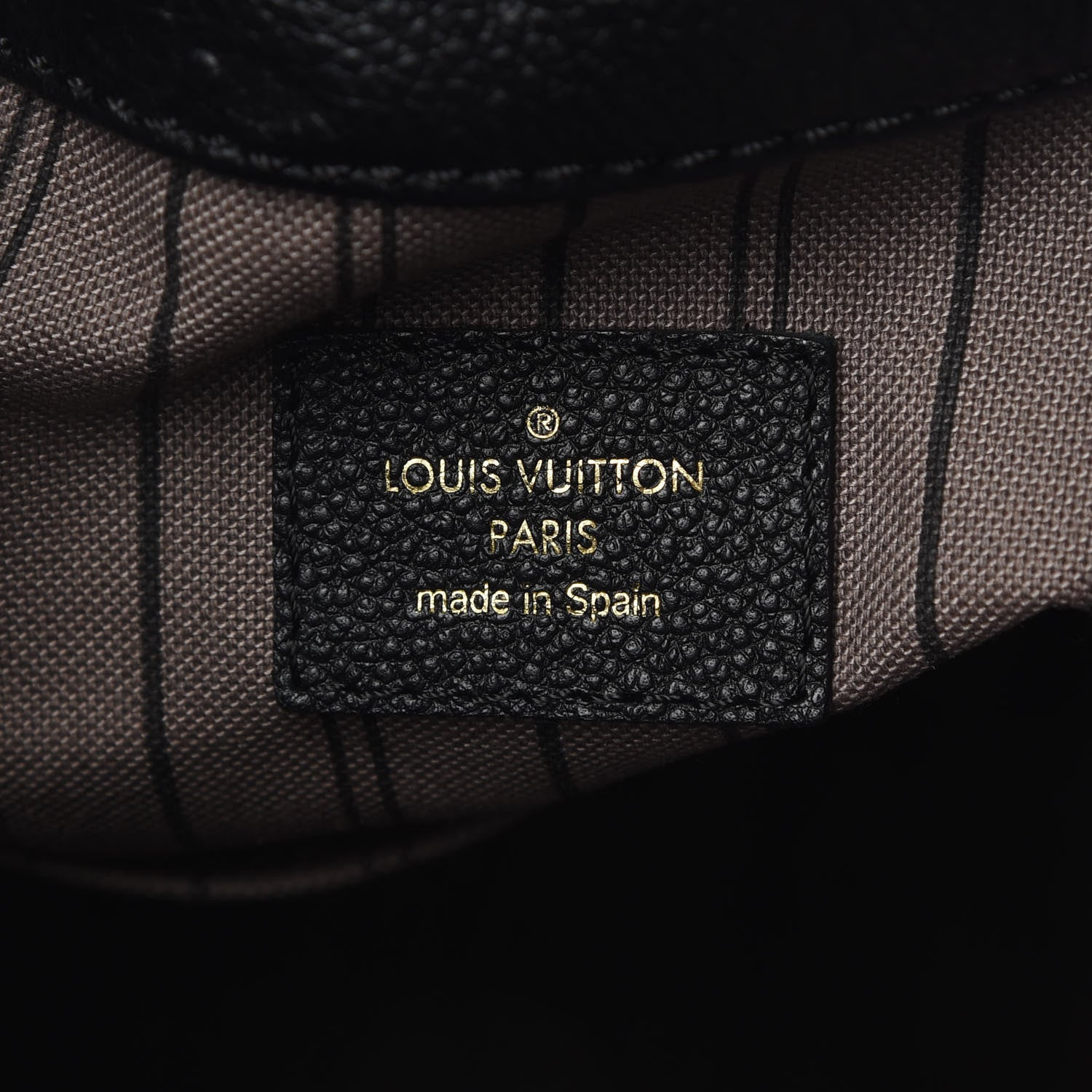 Louis Vuitton Empreinte Artsy MM Black 6 of 9