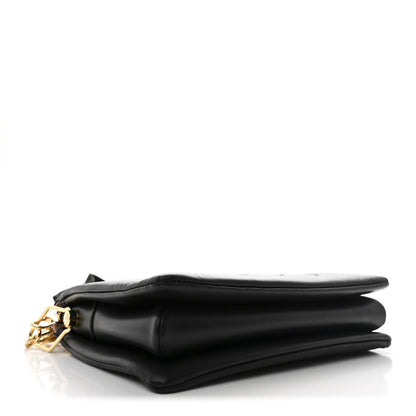 Louis Vuitton Lambskin Embossed Monogram Coussin PM Black 4 of 11