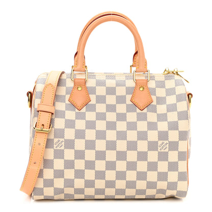 Louis Vuitton Damier Azur Speedy Bandouliere 25 1 of 8