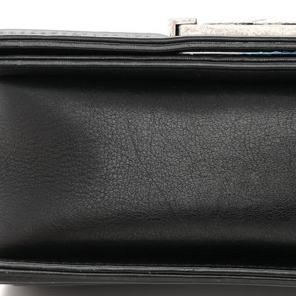 Chanel Calfskin Double Stitch Small Boy Flap Black 17 of 18