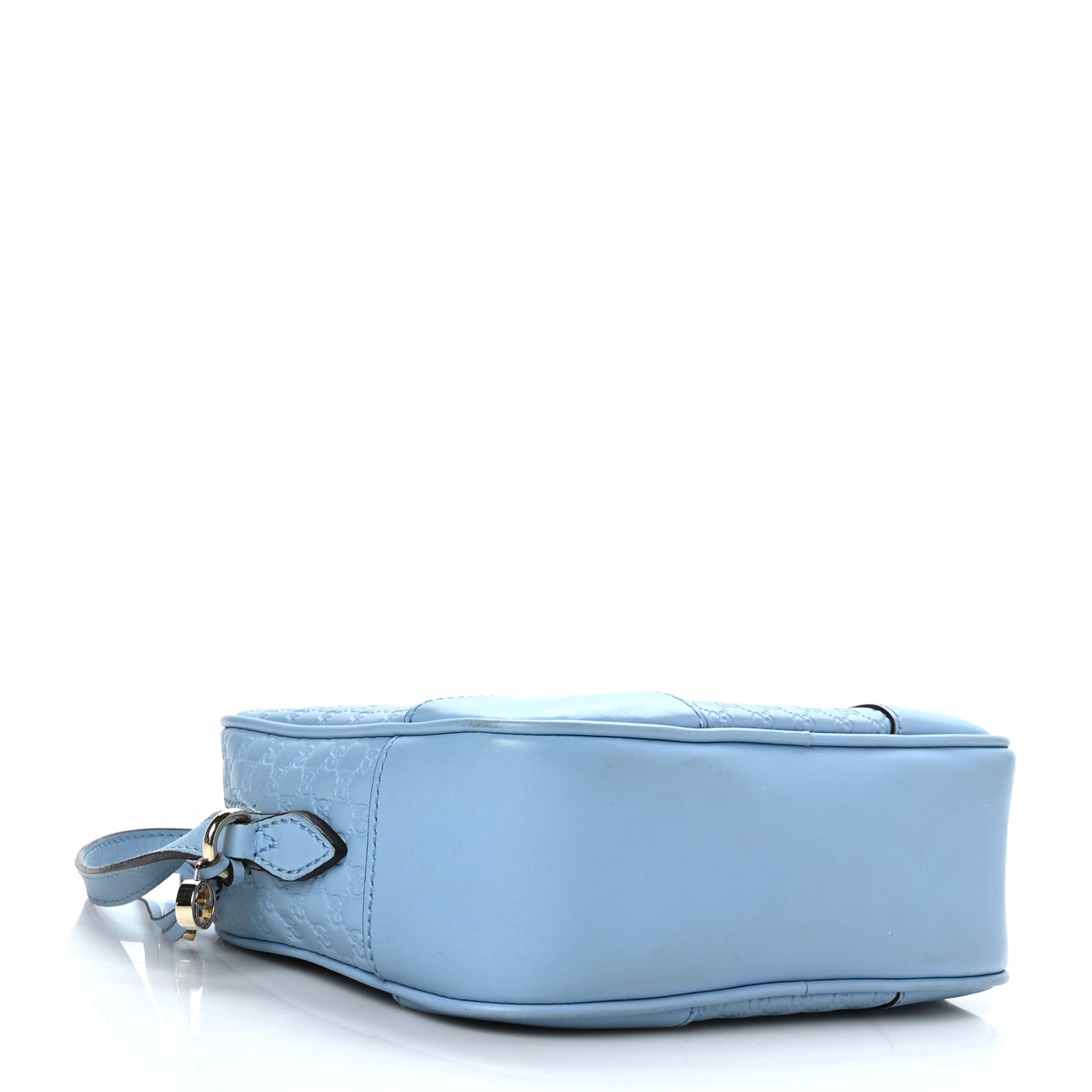 Microguccissima Mini Bree Messenger Bag Mineral Blue