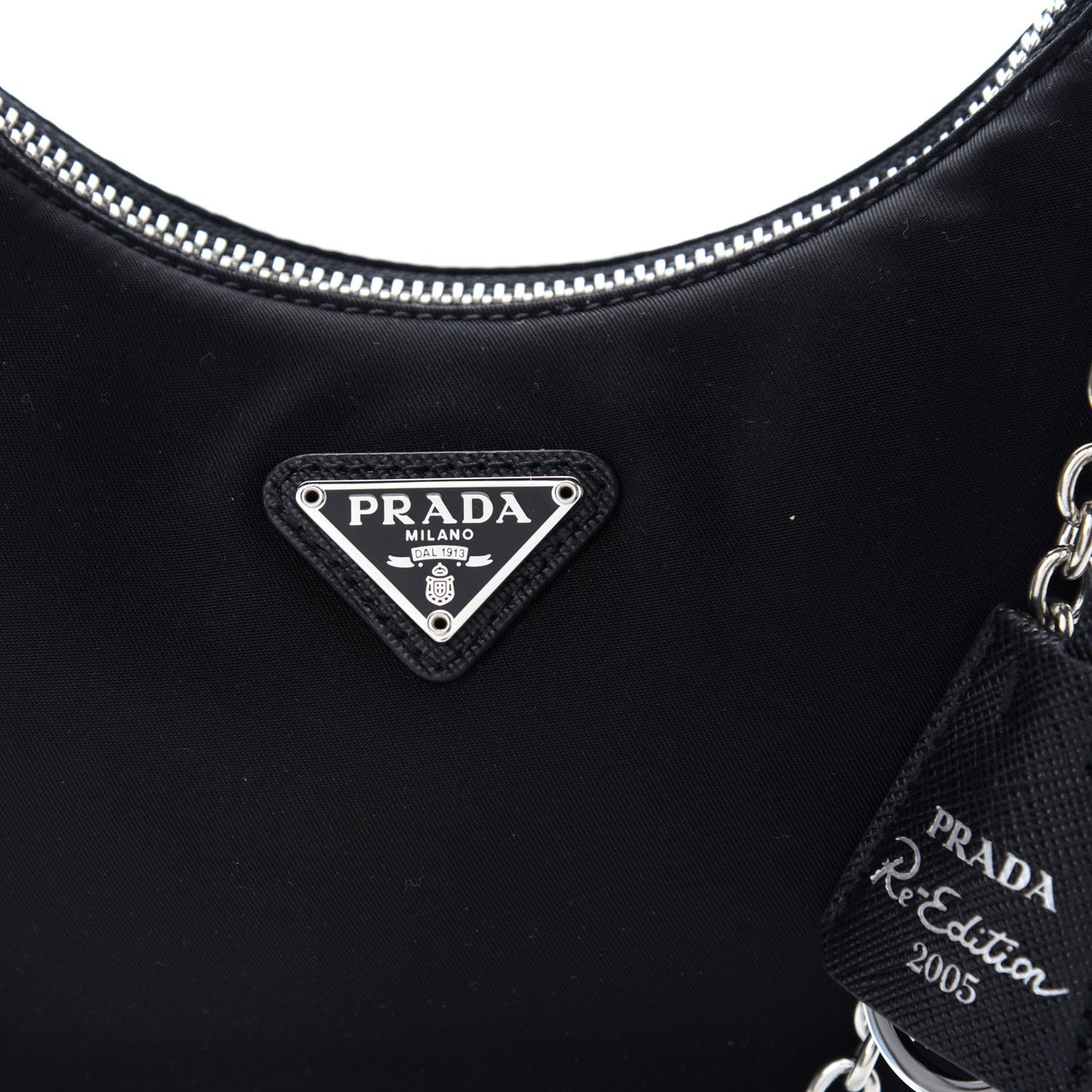 Nylon Re-Edition 2005 Shoulder Bag Black