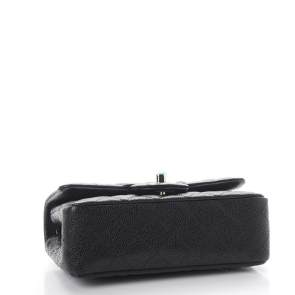 Chanel Caviar Quilted Mini Rectangular Flap Black 4 of 8