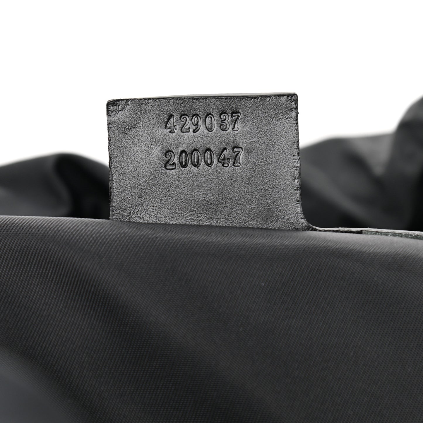 Techno Canvas Web Double Buckle Backpack Black