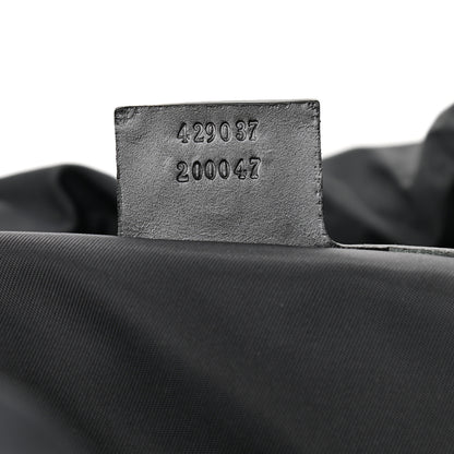 Gucci Techno Canvas Web Double Buckle Backpack Black 7 of 11