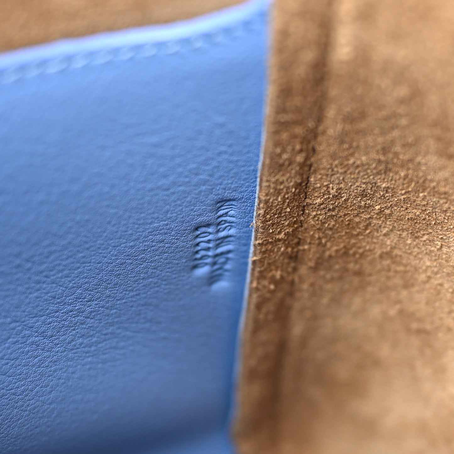 Calfskin Small Hammock Nugget Shoulder Bag Celestine Blue