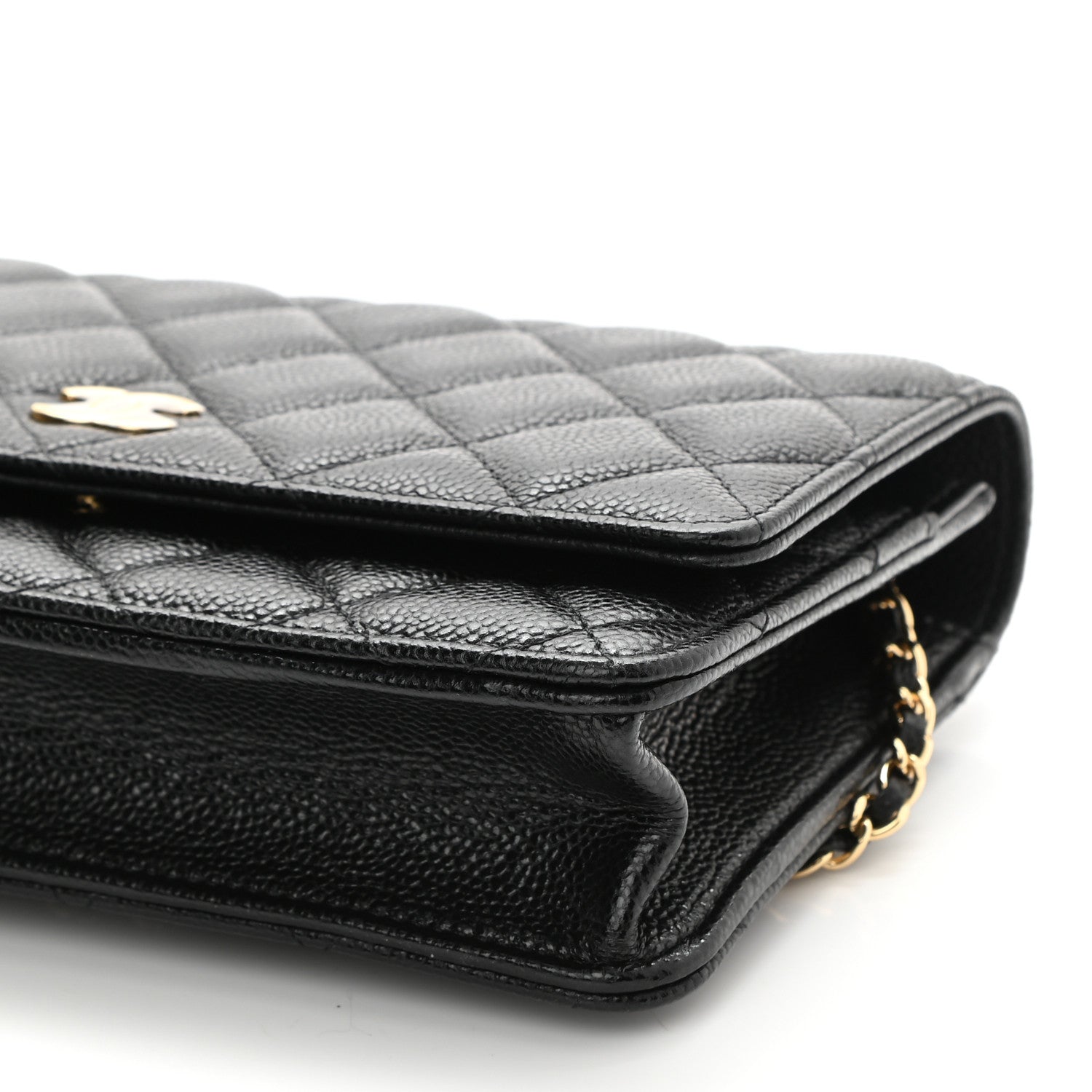 Chanel Caviar Quilted Miss Coco Wallet On Chain WOC Black 7 of 12