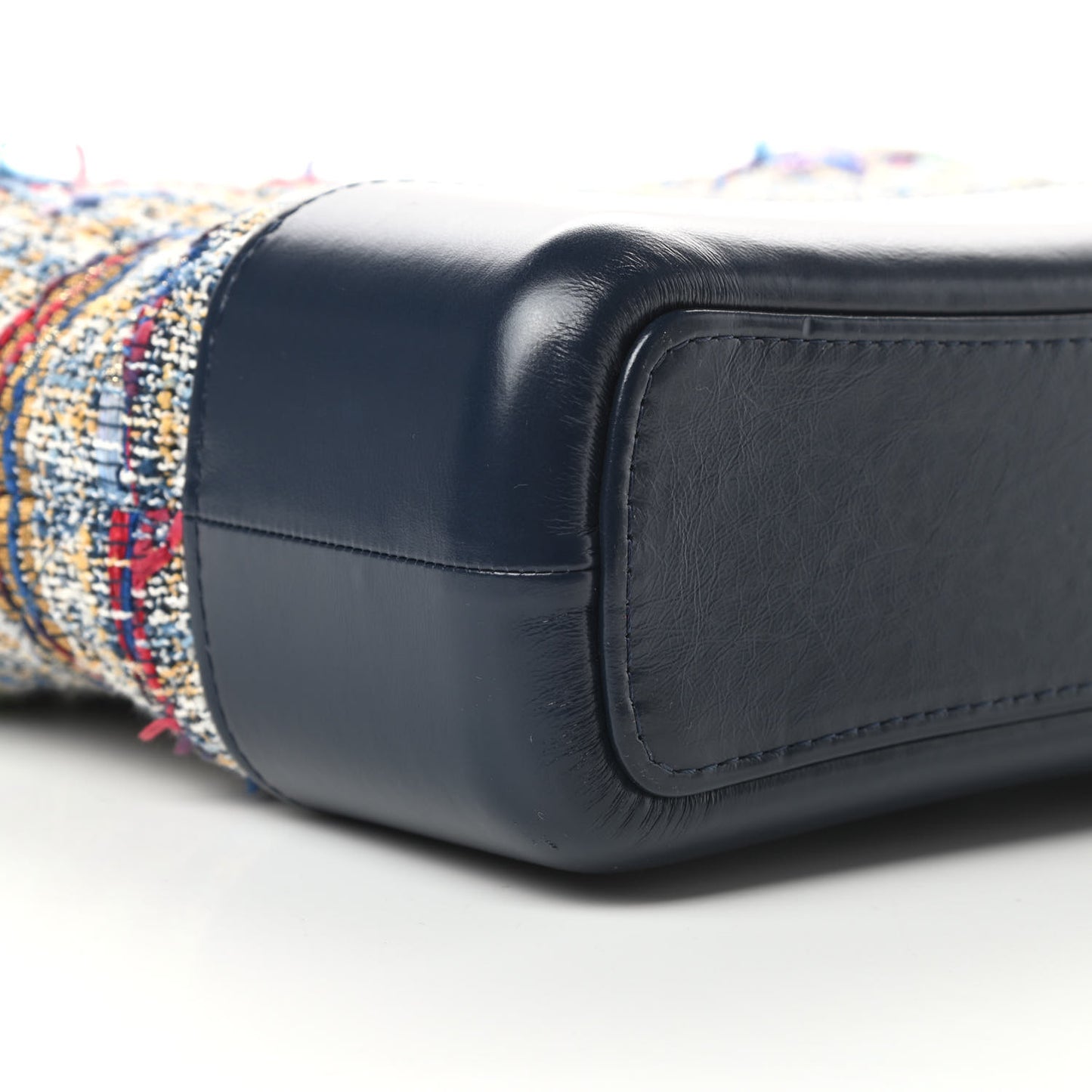 Tweed Calfskin Medium Gabrielle Hobo Blue