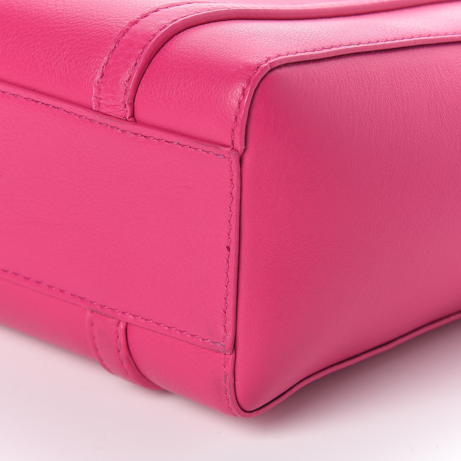Balenciaga Calfskin XXS Everyday Tote Rose Magenta Black 9 of 9
